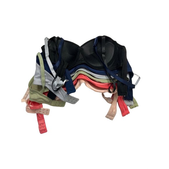 Bundle of Six Cotton Push-Up Bras - Picture 2 of 5